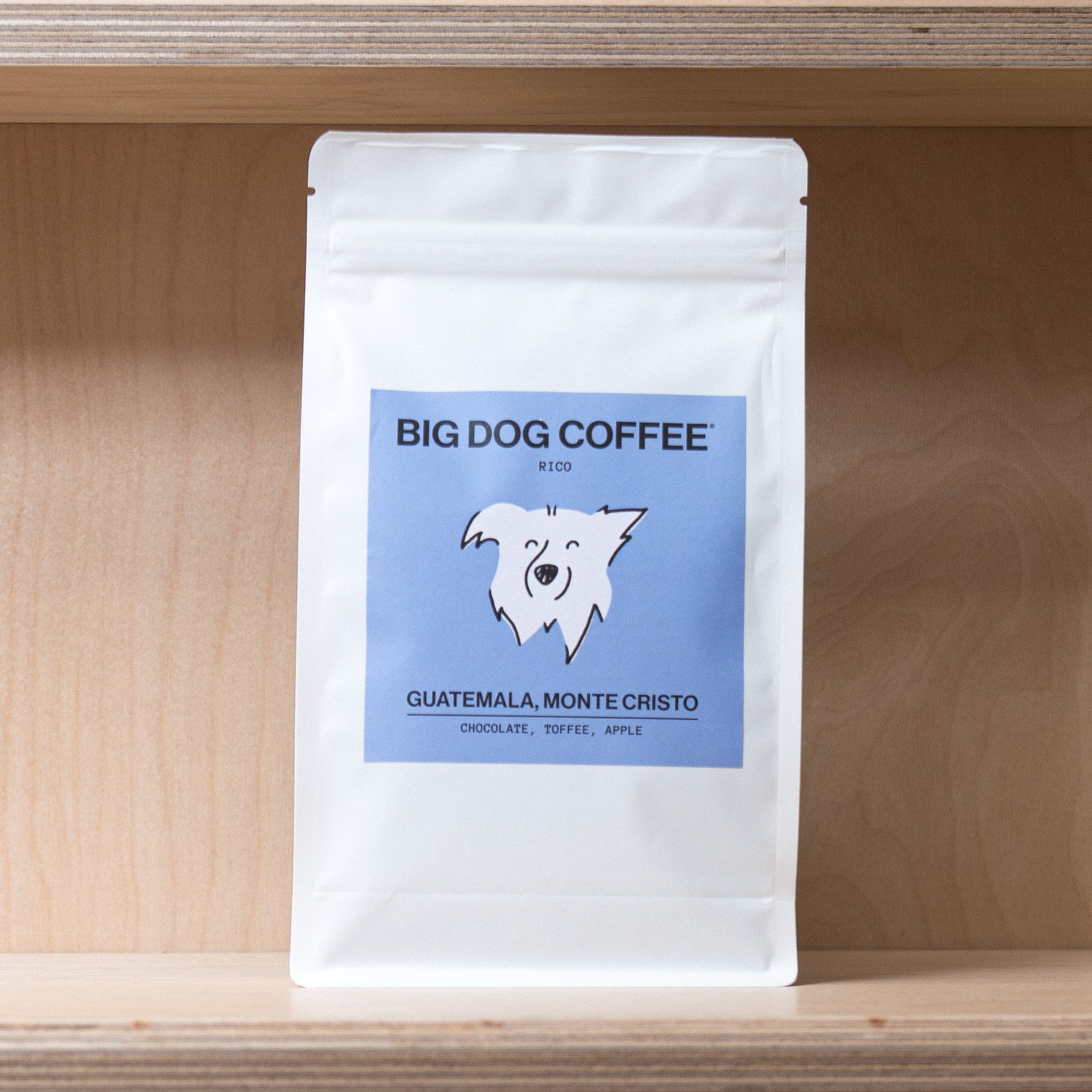 Big Dog Coffee Roasters - Rico Staley - Guatemala, Monte Cristo- Whole Bean 250g