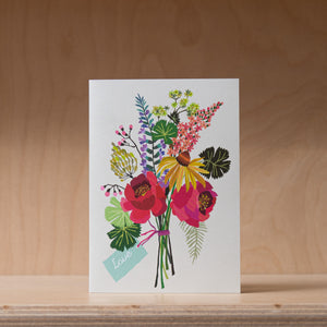 Brie Harrison Love Bouquet - Greetings Card
