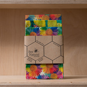 BeeNatural Flowers - Eco Beeswax Wraps