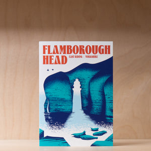 Tall Paul Kelly- Flamborough Head - Greetings Card
