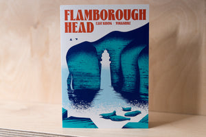 Tall Paul Kelly- Flamborough Head - Greetings Card