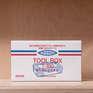 Toyo Trunk Shape Toolbox T-190 - Red