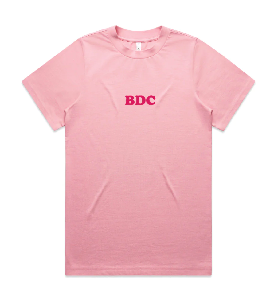 Big Dog Coffee Roasters Graphic T-shirt - Pink