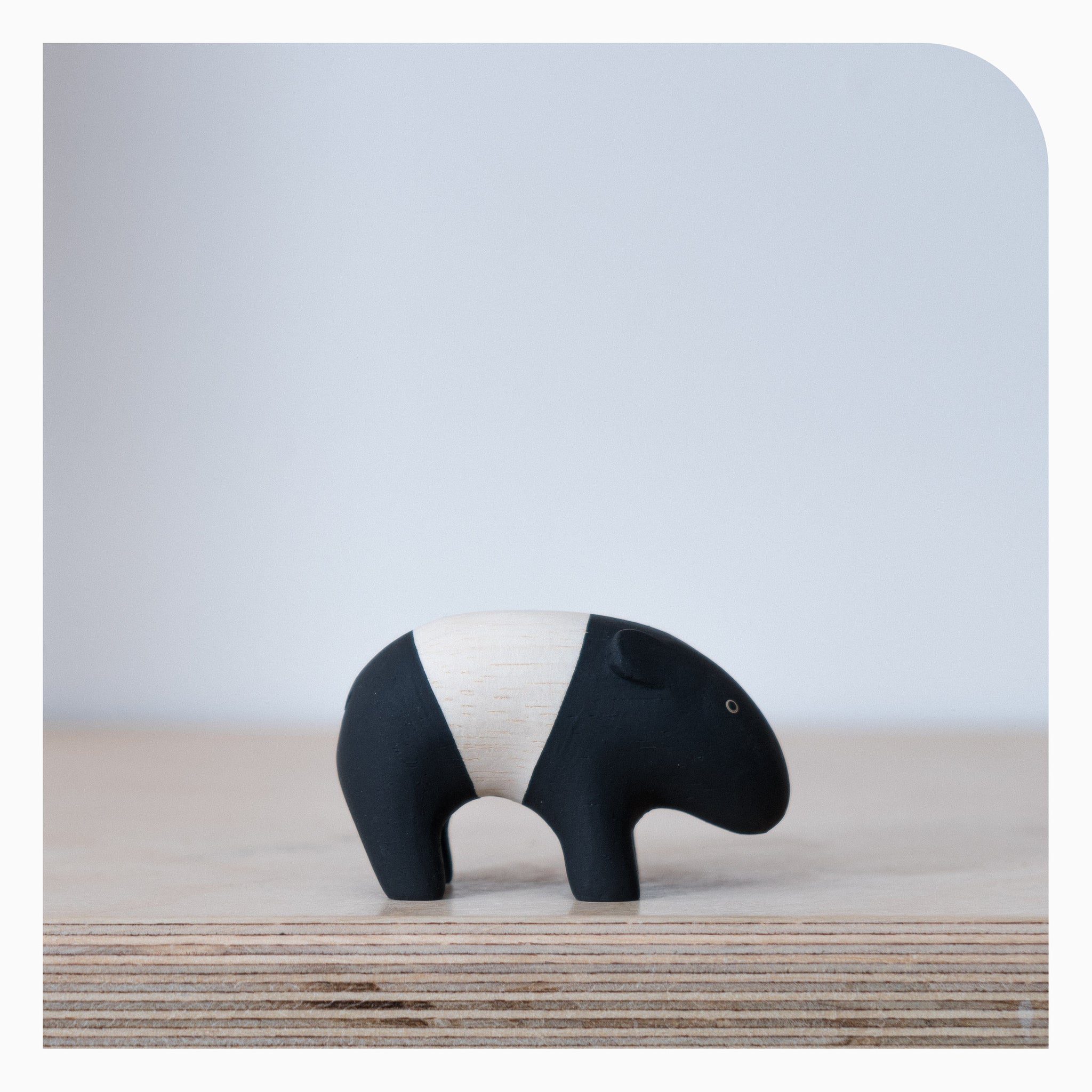 PolePole Wooden Toy - Tapir